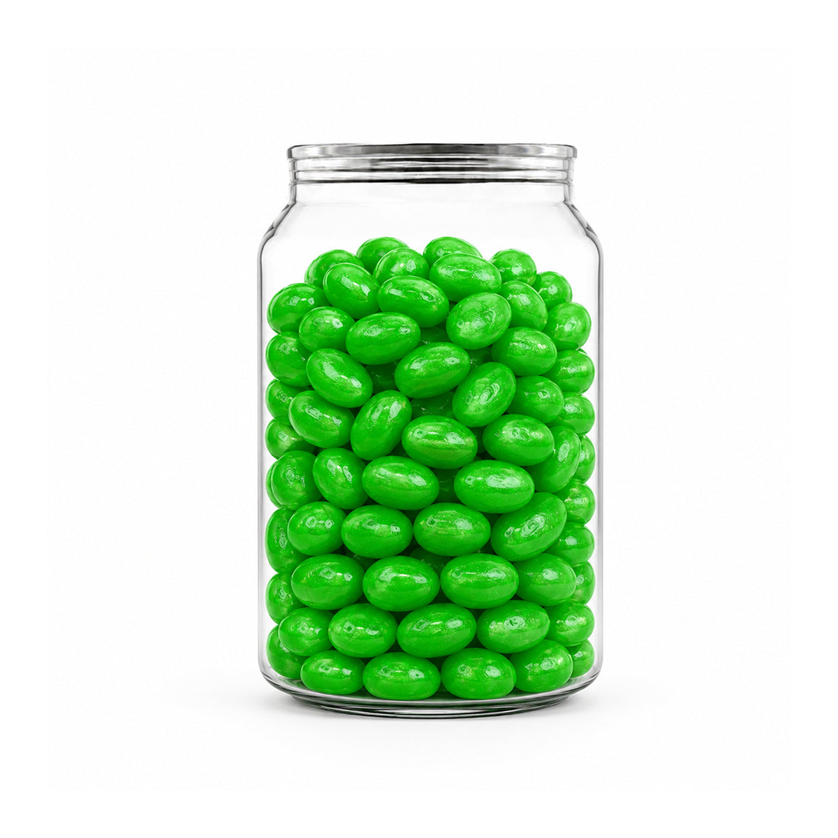 Corporate Colour Jelly Beans in Clear Can 210g