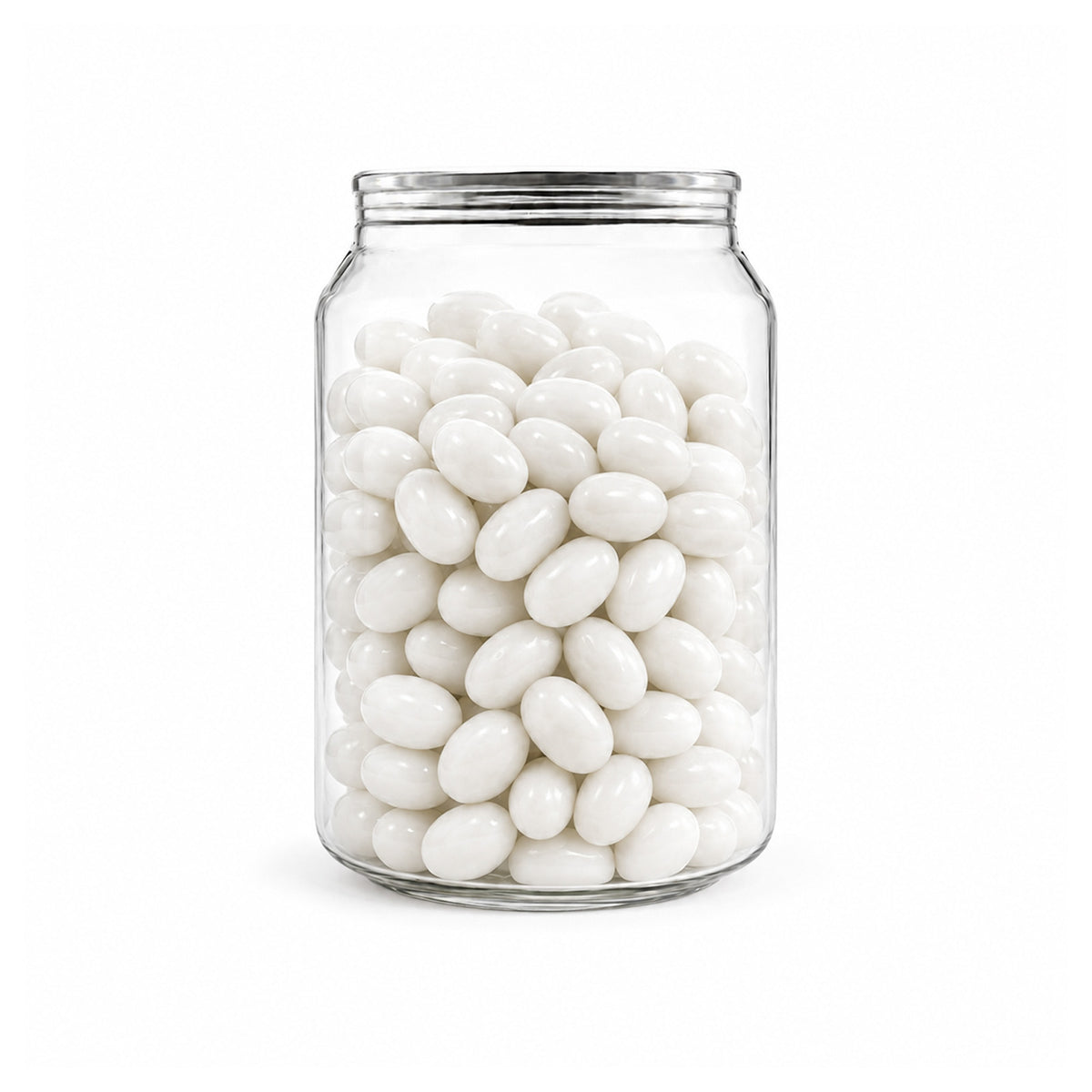 Corporate Colour Jelly Beans in Clear Can 210g