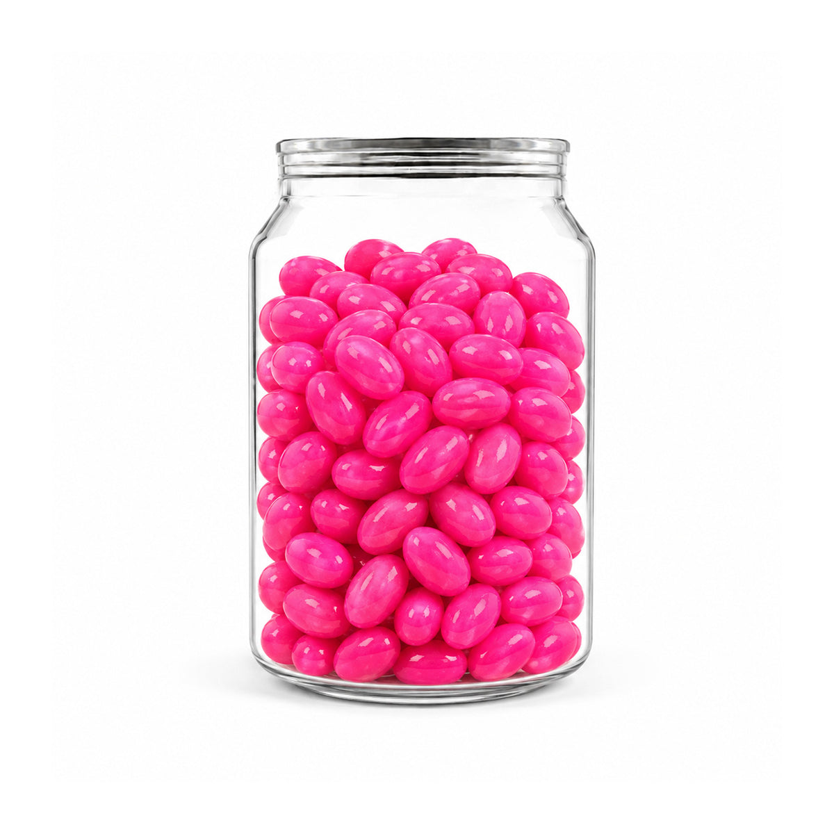 Corporate Colour Jelly Beans in Clear Can 210g