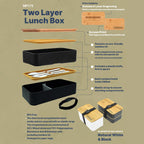 Two Layer Lunch Box Set