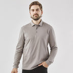 Men's Nevada L/S Micro Pique Polo