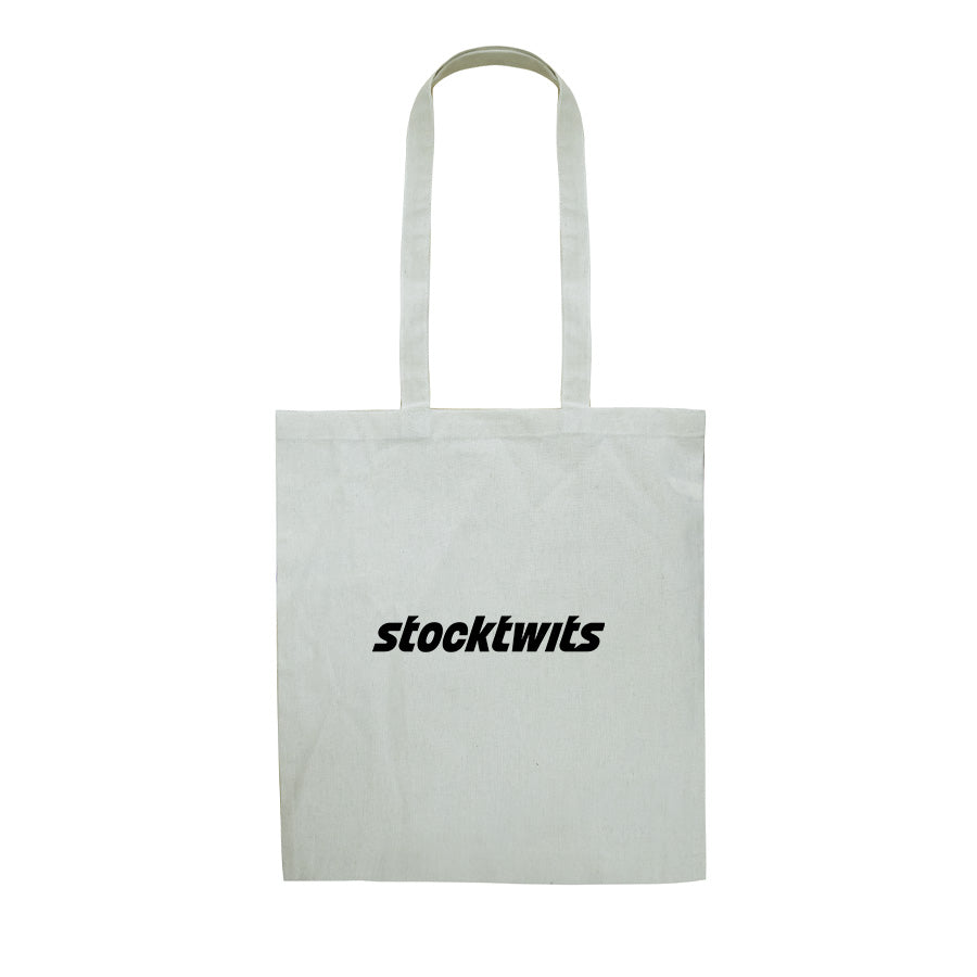 Recycled Calico Tote Bag