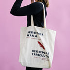 Calico Tote Bag with Gusset