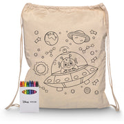 Calico Drawstring Bag