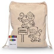 Calico Drawstring Bag