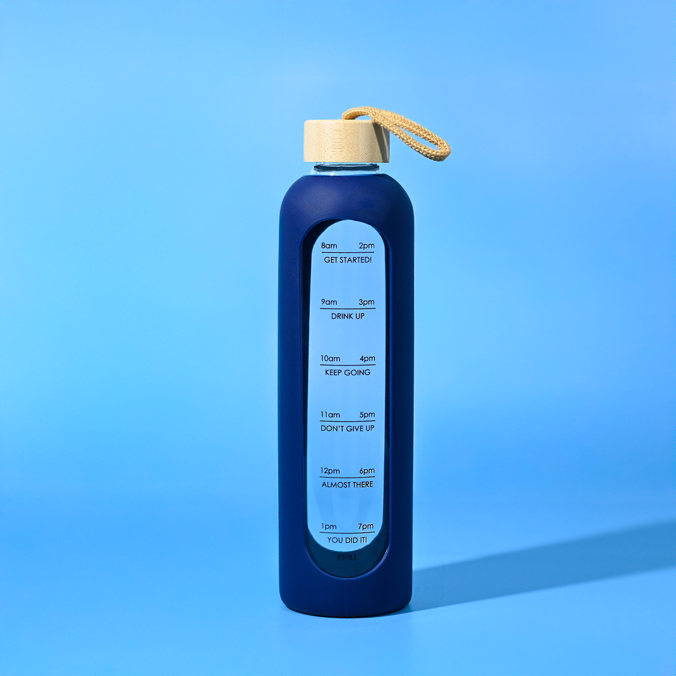 Arlo 1L Glass Water Bottle