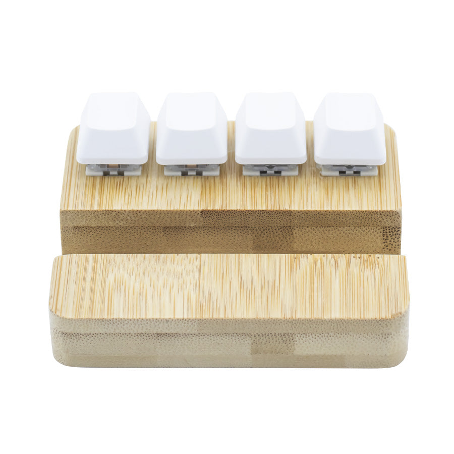 Bamboo Stand Holder Key Pressi