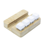Bamboo Stand Holder Key Pressi
