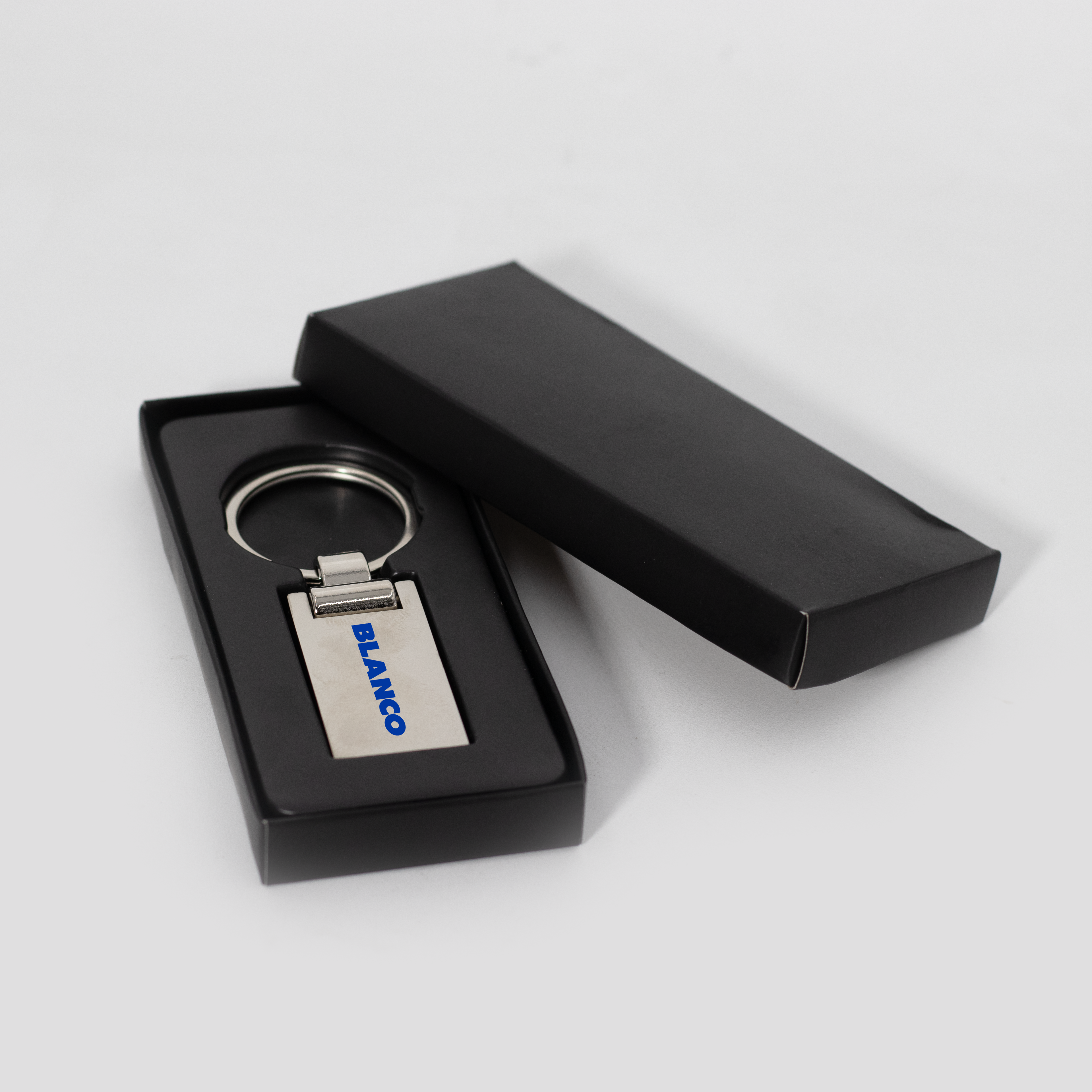 Euro Silver Keychain