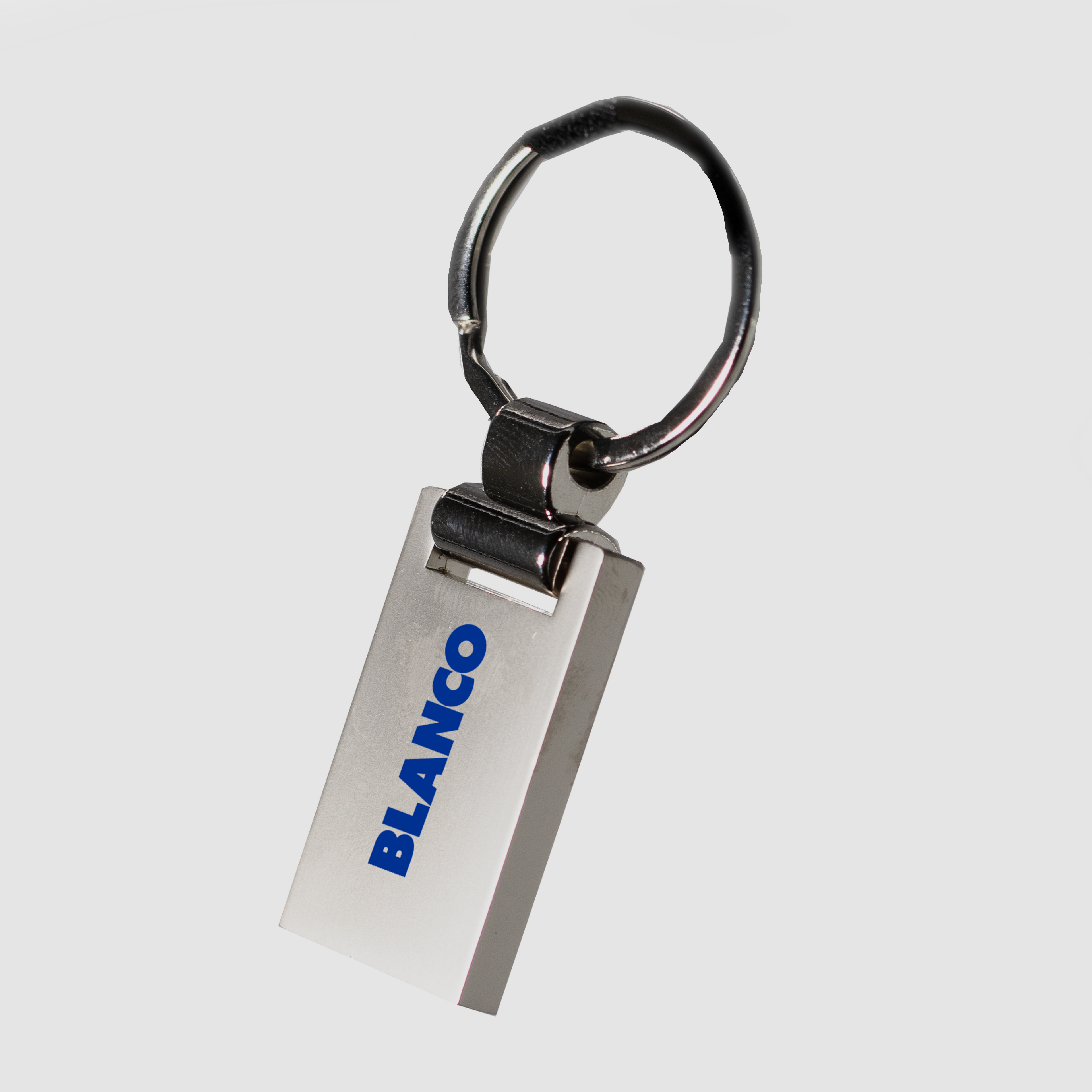 Euro Silver Keychain