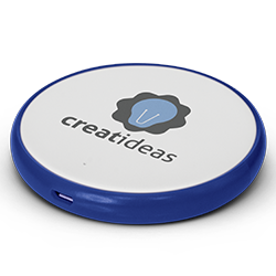 Branded promotional products showing decoration method