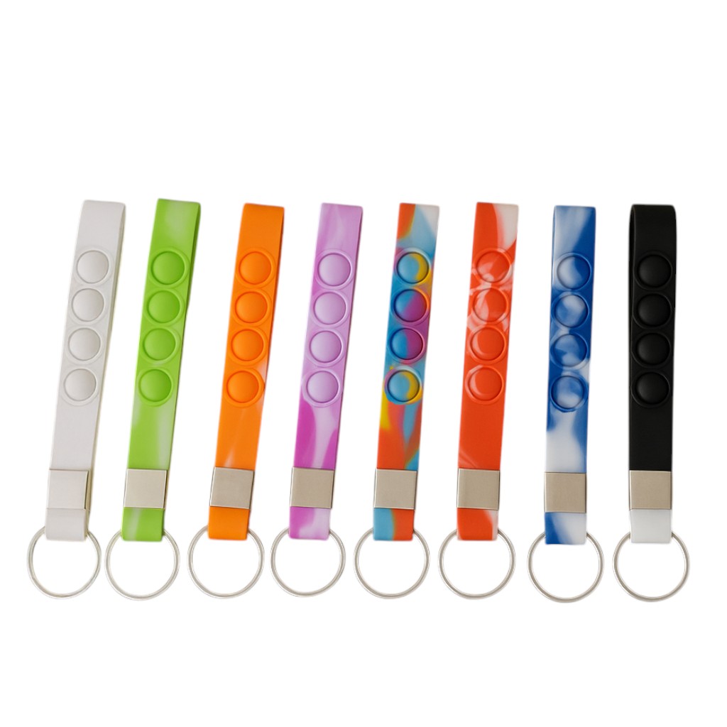 Popper Stress Reliever Key Cha