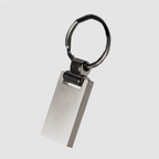 Euro Silver Keychain
